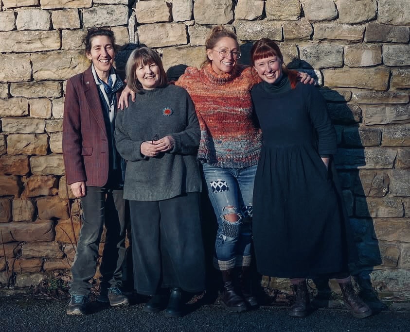 Ali Sharman, Carole Bowman, Justine Aldersey-Williams and Kate Stalker